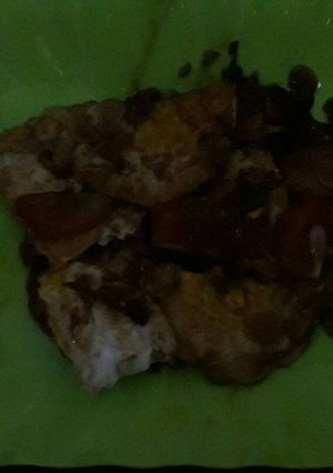 Foto resep Ceplok kuah kecap tomat ala Vicky