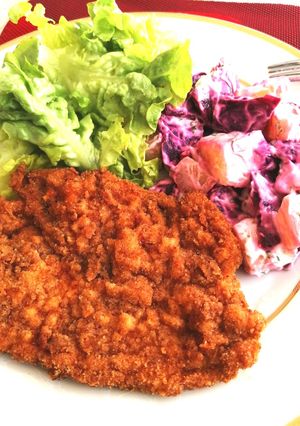 Una foto de Pollo Apanado Crocante (milanesa)