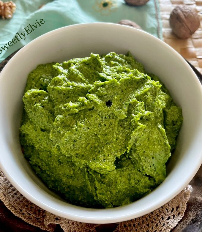 Foto di Pesto di rucola e noci