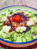 Ensalada Fresca con toque de mix de quinua !