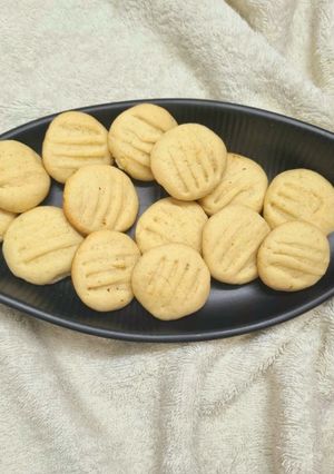 A picture of Corn Flour Butter Cookies.