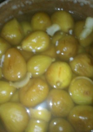 Una foto de Higos en Almíbar (recetadelaNONA)