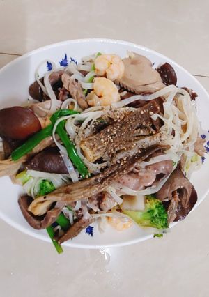 Hình của món Phở xào.