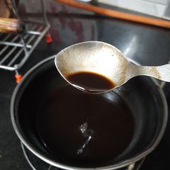 A picture of Homemade Chocolate syrup.