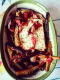 Feta greca al forno con melanzane