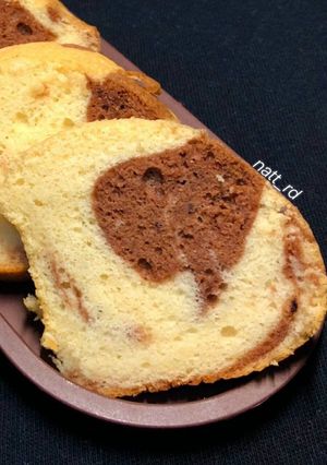 Foto resep 84🍒 Marmer cake putih telur