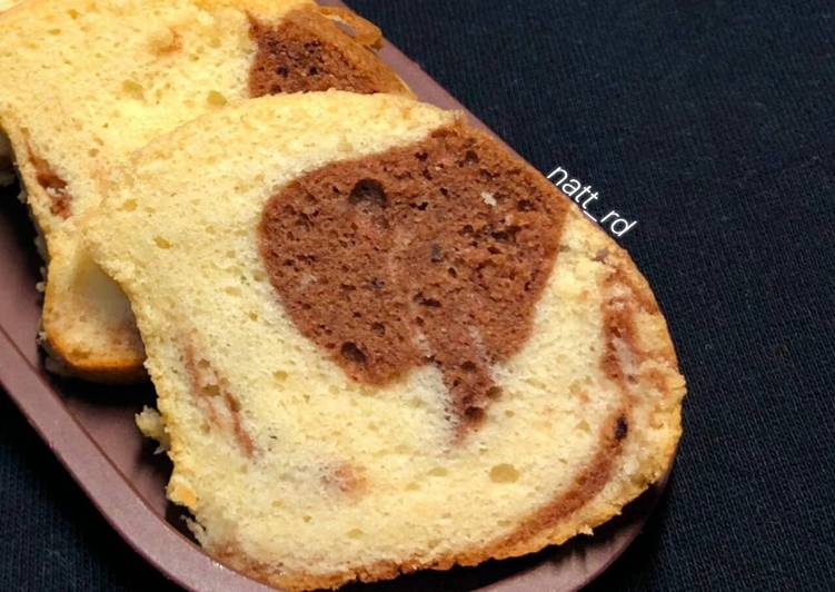 Resep 84🍒 Marmer cake putih telur, Sempurna