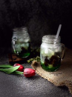 Foto resep Es Cincao Sirup Pandan