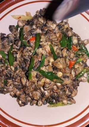 Foto resep Oseng Kerang (Taritip) Cabe Ijo