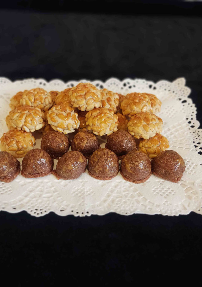 Una foto de Panellets sin gluten