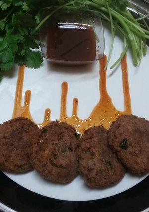 A picture of Galauti Kebabs.