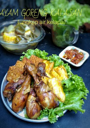Foto resep Ayam Goreng Kalasan (ungkep air kelapa)