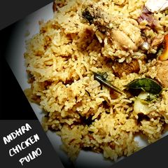 Andhra Chicken Pulao A picture of Andhra Chicken Pulao.