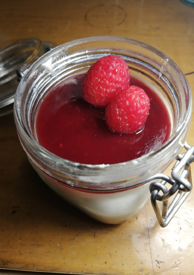 Una foto de Mini tarta de queso sin horno