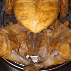 Tandoori steam chicken A picture of Tandoori steam chicken.