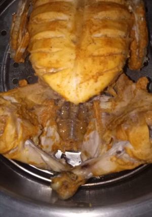 A picture of Tandoori steam chicken.