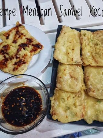 Langkah Mudah untuk Menyiapkan Resep Tempe Mendoan Sambel Kecap yang Lezat Sekali Anti Ribet, Mantap Sekali