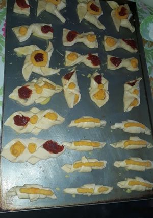 Una foto de Bizcochos con hojaldre