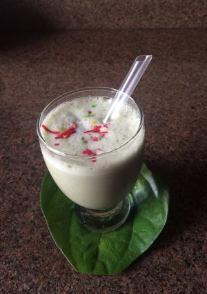 A picture of Paan lassi.
