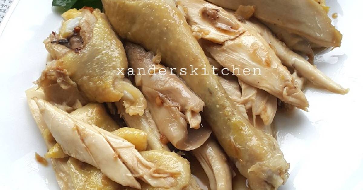 Resep Ayam rebus / pekcamkee oleh Xander's Kitchen - Cookpad