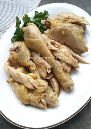 Foto resep Ayam rebus / pekcamkee