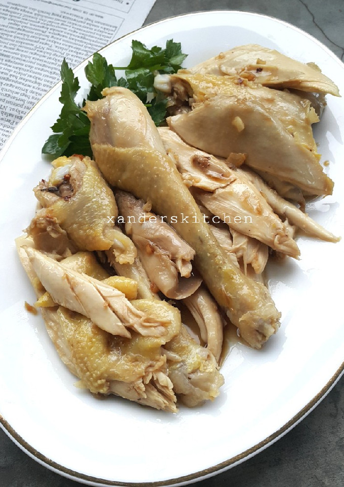 Foto resep Ayam rebus / pekcamkee