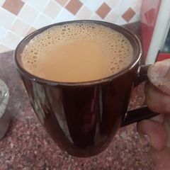 A picture of Dhabba chai.