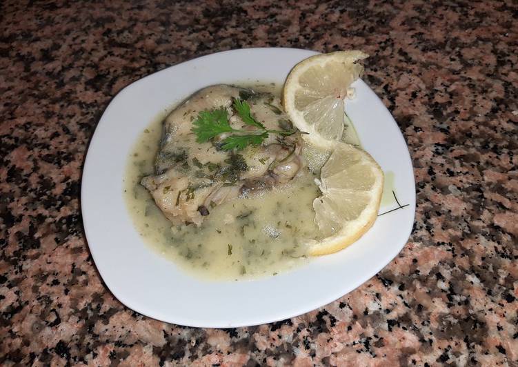Bacalao con salsa verde