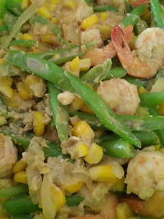 Foto resep Udang sayur saus telur asin