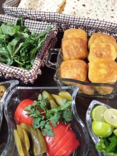 عکسی از دستور کوکو سیب زمینی