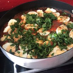 A picture of Egg Curry.