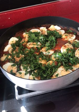 A picture of Egg Curry.