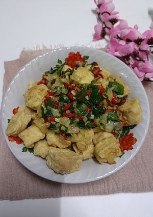 Foto resep Tahu crispy Tabur Cabe