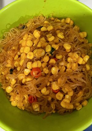 Foto resep Bihun Jagung Pedas Ekstra Jagung Manis