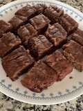 Brownies de chocolate y topochos