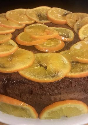 A picture of AMIEs Orange Chocolate Cake.