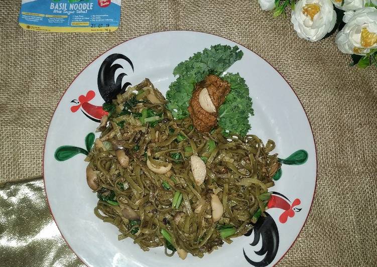 Resep Basil Noodle With Beef Mushroom Anti Gagal