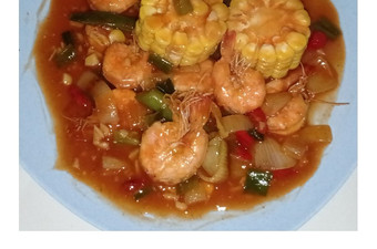 Cara Gampang Menyiapkan Udang saus asam manis Ekonomis Untuk Jualan