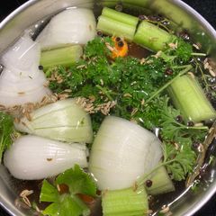 A picture of Easy Vegetable Stock.