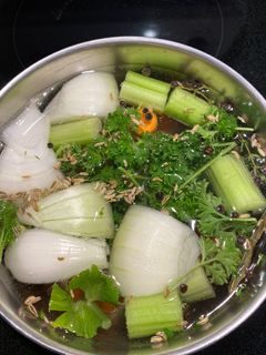 A picture of Easy Vegetable Stock.