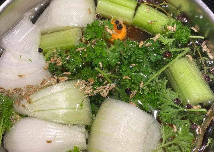 Simple Way to Prepare Perfect Easy Vegetable Stock