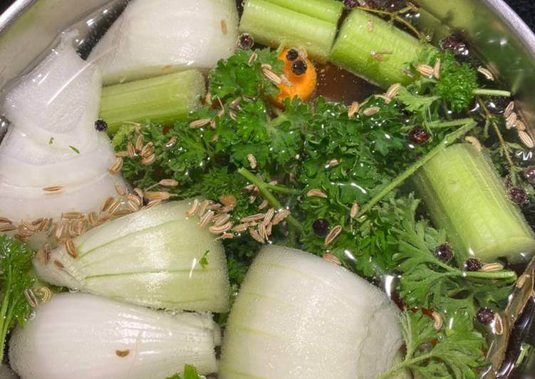 Easiest Way to Prepare Super Quick Homemade Easy Vegetable Stock