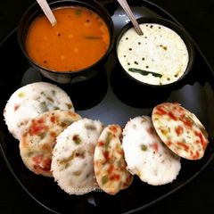A picture of Vegetable Idli.