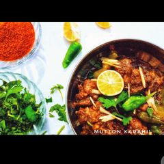 A picture of Shinwari Mutton Karahi!.