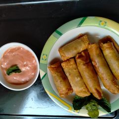 A picture of Bbq roll.