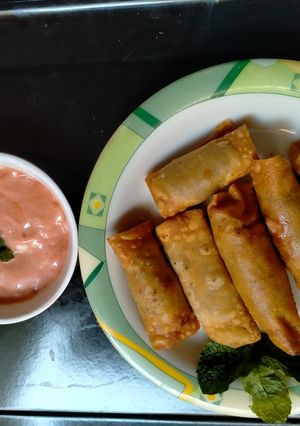 A picture of Bbq roll.
