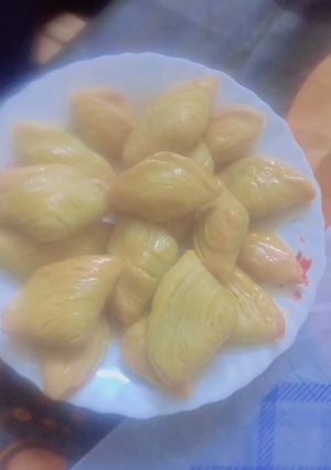 صورة لوصفة حلوى الصدفة (Midye Tatlısı)