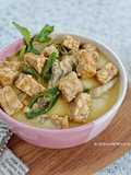 Opor Tempe Ceker Ayam