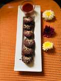 Beetroot pulp tikki (crunchy tea time snacks)