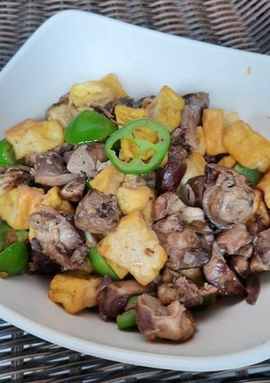 Foto resep 43. Tumis ati ampela tahu
